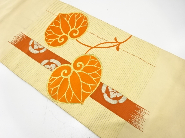 Japanese Kimono / Antique / Fukuro Obi Silk